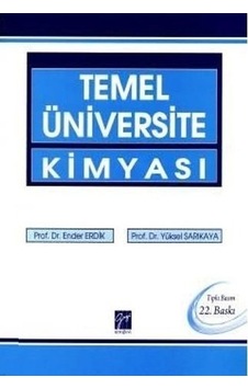 Temel Üniversite Kimyası Soruların Çözümleri ve Yeni Sorular 2