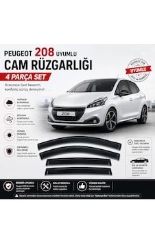 Ottoman Peugeot 208 Uyumlu Cam Rüzgarlığı Ottoman Peugeot 208 Uyumlu Cam Rüzgarlığı