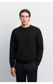 Avva Erkek Siyah Bisiklet Yaka 3 İplik Şardonlu -5 Dereceye Dayanıklı Regular Fit Sweatshirt A62y1291 Avva Erkek Siyah Bisiklet Yaka 3 İplik Şardonlu -5 Dereceye Dayanıklı Regular Fit Sweatshirt A62y1291