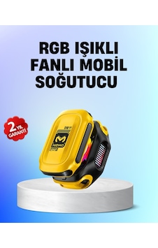 Northcity Yarı İletken Çipli Rgb Telefon Soğutucu - 7 Kanatlı Fanlı Ve 2000mah Oyun Soğutucusu Northcity Yarı İletken Çipli Rgb Telefon Soğutucu - 7 Kanatlı Fanlı Ve 2000mah Oyun Soğutucusu