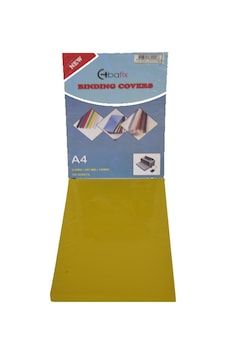 Bafix Cilt Kapağı Plastik Opak A4 160 Mıc Sarı (100 Lü) Bafix Cilt Kapağı Plastik Opak A4 160 Mıc Sarı (100 Lü)