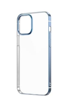 Kilifone - Apple Uyumlu iPhone 13 - Kılıf Arkası Şeffaf Kenarları Renkli Sert Sun Kapak - Mavi Açık Kilifone - Apple Uyumlu iPhone 13 - Kılıf Arkası Şeffaf Kenarları Renkli Sert Sun Kapak - Mavi Açık