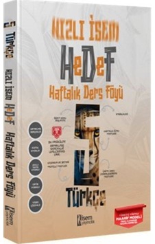 Hızlı İsem Hedef 5.sınıf Türkçe Haftalık Ders Föyü / Kolektif Hızlı İsem Hedef 5.sınıf Türkçe Haftalık Ders Föyü / Kolektif