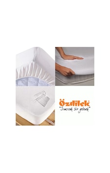 Özdilek Çift Kişilik Lastikli Sıvı Geçirmez Alez-fıtted 150 X 200 Beyaz Özdilek Çift Kişilik Lastikli Sıvı Geçirmez Alez-fıtted 150 X 200 Beyaz