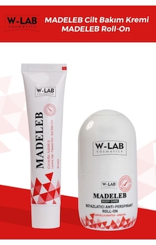W-Lab Cosmetics Madeleb Krem + W-Lab Cosmetics Roll On Set W-Lab Cosmetics Madeleb Krem + W-Lab Cosmetics Roll On Set