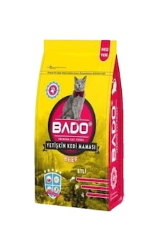 Bado Etli Yetişkin Kedi Maması 1500 G Bado Etli Yetişkin Kedi Maması 1500 G