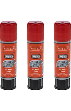 Rubenis 43 Gr Stick Yapıştırıcı Rg-43 - 3 Adet Rubenis 43 Gr Stick Yapıştırıcı Rg-43 - 3 Adet