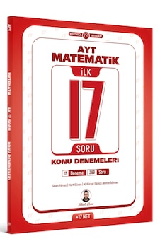 Mert Hoca Yayınları Ayt Matematik İlk 17 Soru Konu Denemeleri Mert Hoca Yayınları Ayt Matematik İlk 17 Soru Konu Denemeleri