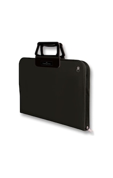 Faber-Castell 38x55 cm Siyah Proje Çantası,Geniş İç Hacim, Ergonomik Taşıma Askılığı, PP Malzeme Faber-Castell 38x55 cm Siyah Proje Çantası,Geniş İç Hacim, Ergonomik Taşıma Askılığı, PP Malzeme