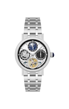 Earnshaw Es-8309-22 Erkek Kol Saati Gümüş Earnshaw Es-8309-22 Erkek Kol Saati Gümüş