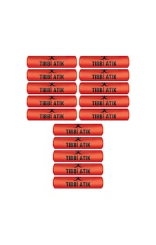 Atık Torbası Jumbo Boy 80 x 110 CM 700 G 10'lu Rulo x 15 Paket Atık Torbası Jumbo Boy 80 x 110 CM 700 G 10'lu Rulo x 15 Paket
