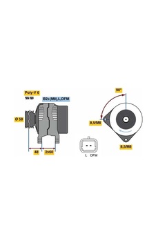 Alternatör Parçaları - Dacia Sandero, Duster, Logan - Yunyı-04126 38079458 Alternatör Parçaları - Dacia Sandero, Duster, Logan - Yunyı-04126 38079458