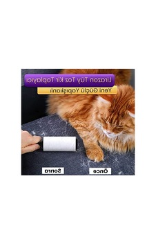 3 Adet Yapışkanlı Tüy Toplayıcı Rulo Kağıt 3 Adet Yapışkanlı Tüy Toplayıcı Rulo Kağıt