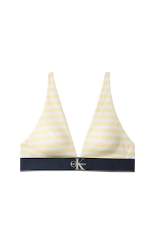 Calvin Klein Lıghtly Lıned Trıang Sarı Üçgen Bralet-16133