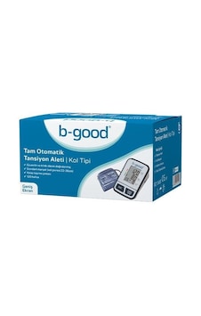 B-good Tam Otomatik Kol Tipi Hafızalı Tansiyon Aleti B-good Tam Otomatik Kol Tipi Hafızalı Tansiyon Aleti