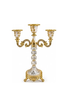 Kristal Şamdan Mumluk Altın 07561623 Kristal Şamdan Mumluk Altın 07561623
