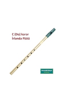 Hermann Mayer Hmıf C (Do) Pirinç İrlanda Flütü (Irish Whistle)