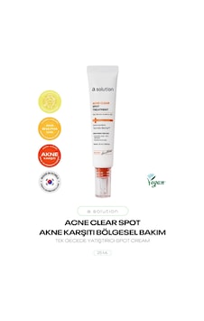 Ve Gözenek Karşıtı Bölgesel Bakım Kremi Acne Clear Spot Treatment Ve Gözenek Karşıtı Bölgesel Bakım Kremi Acne Clear Spot Treatment