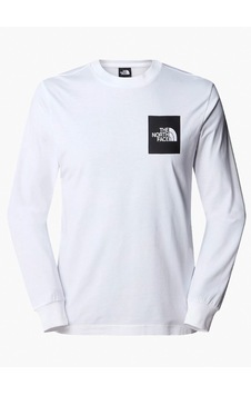 North Face M L/s Fıne Tee - Fn4 Beyaz North Face M L/s Fıne Tee - Fn4 Beyaz