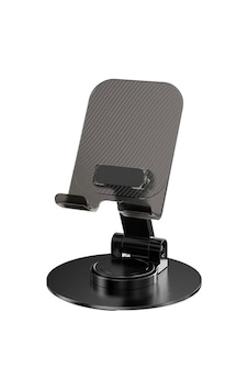 Taşınabilir Katlanabilir 360 Dönebilen Karbon Çelik Tasarımlı Telefon Ve Tablet Standı Acı Kahverengi Taşınabilir Katlanabilir 360 Dönebilen Karbon Çelik Tasarımlı Telefon Ve Tablet Standı Acı Kahverengi
