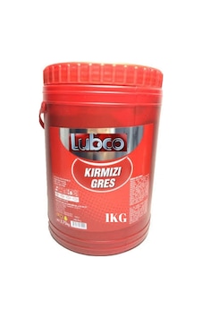 Lubco 180 Cc Isıya Dayanıklı Kırmızı Gres 1 KG