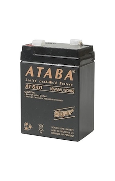 Ataba At-640 6V 4Ah Kuru Akü Ataba At-640 6V 4Ah Kuru Akü