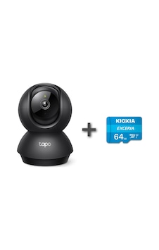 TP-Link Tapo C211 2K 3 MP Wi-Fi Kamera + Kioxia Exceria 64 GB Micro SDXC Hafıza Kartı TP-Link Tapo C211 2K 3 MP Wi-Fi Kamera + Kioxia Exceria 64 GB Micro SDXC Hafıza Kartı