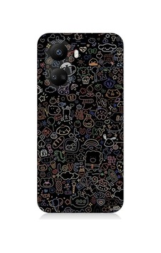 Huawei Nova 10 Se Uyumlu 8 Bit Sevimli Karakterler Desenli Silikon Kılıf Huawei Nova 10 Se Uyumlu 8 Bit Sevimli Karakterler Desenli Silikon Kılıf