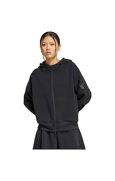 Adidas W Soft Lux Fz Hd Kadın Günlük Ceket Ke9147 Siyah Adidas W Soft Lux Fz Hd Kadın Günlük Ceket Ke9147 Siyah