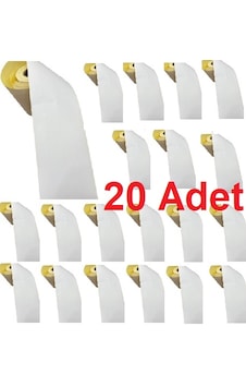 80mm 13 Metre Baskısız Yapışkanlı Termal Etiket Tek Parça-20 Adet 80mm 13 Metre Baskısız Yapışkanlı Termal Etiket Tek Parça-20 Adet