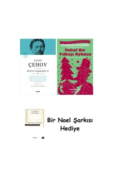 Anton Çehov Bütün Eserleri 6 Ciltli + Tuhaf Bir Yılbaşı Öyküsü + Bir Noel Şarkısı