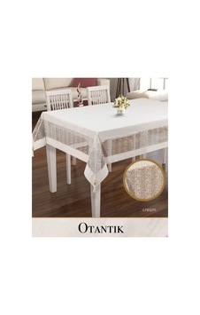 Otantik Krem 160x260 Cm Keten İşlemeli Dantelli Masa Örtüsü Şık Yemek Tasarımı Çok Renkli Otantik Krem 160x260 Cm Keten İşlemeli Dantelli Masa Örtüsü Şık Yemek Tasarımı Çok Renkli