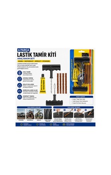 6 Parça Lastik Tamir Kiti Araç Motosiklet Bisiklet Otomobil Tubeless Lastik Delik Onarım Seti - 899510783 6 Parça Lastik Tamir Kiti Araç Motosiklet Bisiklet Otomobil Tubeless Lastik Delik Onarım Seti - 899510783