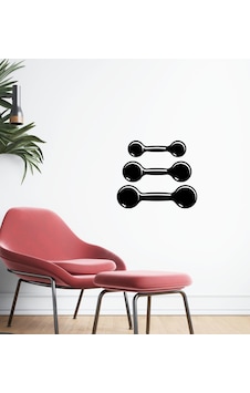 Bk Home Gym Tasarımlı Duvar Sticker-40 Bk Home Gym Tasarımlı Duvar Sticker-40