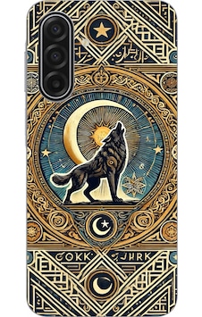 Samsung Galaxy A17 Uyumlu Yalnız Kurt Göktürk Baskılı Silikon Kılıf Renkli Samsung Galaxy A17 Uyumlu Yalnız Kurt Göktürk Baskılı Silikon Kılıf Renkli