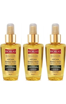 Bioblas Besleyici Ve Onarıcı Argan Saç Bakım Yağı 3 X 100 Ml Bioblas Besleyici Ve Onarıcı Argan Saç Bakım Yağı 3 X 100 Ml