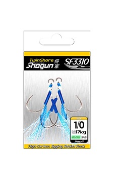 Shogun Sf-3310 Double Nickel Assist Iğne 4/0 Shogun Sf-3310 Double Nickel Assist Iğne 4/0