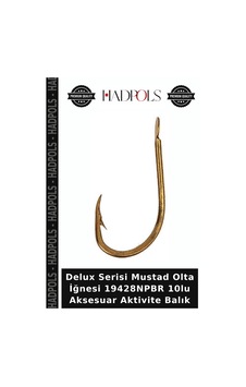 Delux Serisi Mustad Olta İğnesi 19428npbr 10lu Aksesuar Aktivite Balık No:4 Delux Serisi Mustad Olta İğnesi 19428npbr 10lu Aksesuar Aktivite Balık No:4