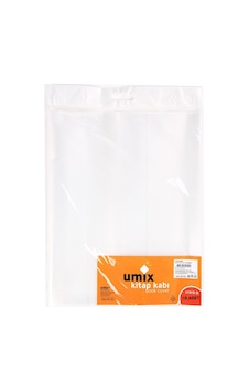 Umix Hazır Kitap Kabı - Şeffaf Kitap Kabı 1 Paket (10 Adet)