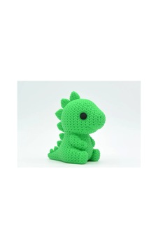Zeroxo Örgü Görünümlü Sevimli Dinozor Figürü, Amigurumi Tarzı Yeşil Kawaii Masaüstü Süsü, Şirin Oda Dekorasyonu, Tatlı Biblo Zeroxo Örgü Görünümlü Sevimli Dinozor Figürü, Amigurumi Tarzı Yeşil Kawaii Masaüstü Süsü, Şirin Oda Dekorasyonu, Tatlı Biblo