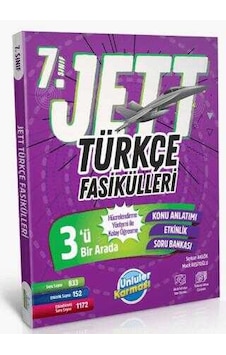 Ünlüler Karması 7. Sınıf Jett Türkçe Fasikülleri Ünlüler Karması 7. Sınıf Jett Türkçe Fasikülleri