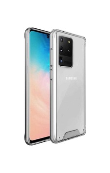 Galaxy S20 Ultra Kılıf Zore Gard Silikon Renksiz
