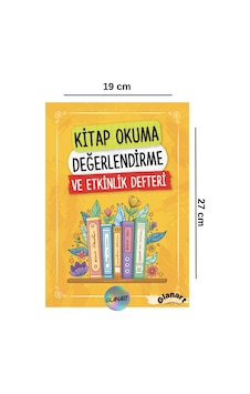 Kitap Okuma Değerlendirme Ve Etkinlik Defteri A4 Boy 64 Sayfa 1 Adet Sarı Kitap Okuma Değerlendirme Ve Etkinlik Defteri A4 Boy 64 Sayfa 1 Adet Sarı