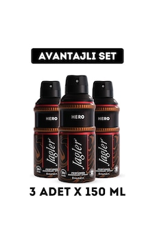 Hero Erkek Deodorant 3 Adet X 150 Ml Hero Erkek Deodorant 3 Adet X 150 Ml