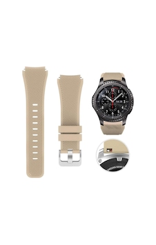 Huawei Watch Gt5 Gt4 Gt2e Gt2 Gt3 Gt3 Pro Honor Watch 2 Uyumlu Silikon Kordon Bej