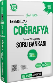 Pegem Coğrafya Ezberbozan Soru Bankası 2026 Kpss Pegem Coğrafya Ezberbozan Soru Bankası 2026 Kpss