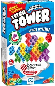 Ca Games 5216 Tetra Tower Balance Game - Denge Kutu Oyunu Ca Games 5216 Tetra Tower Balance Game - Denge Kutu Oyunu