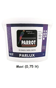 Parrot Parlux Su Bazlı Yağlı Boya 0.75 L Parrot Parlux Su Bazlı Yağlı Boya 0.75 L
