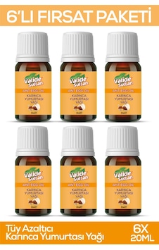 Valide Sultan Tüy Azaltıcı Karınca Yumurtası Yağı 6 x 20 ML