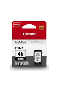 Canon Pixma E404 E414 4549292016970 9059B001 Pg 46 Siyah Kartuş Canon Pixma E404 E414 4549292016970 9059B001 Pg 46 Siyah Kartuş